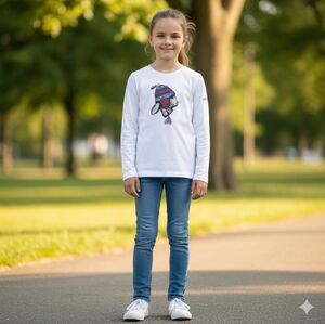 Children's Columbia Long Sleeve Hazeldel Hill Tee Size L 14/16